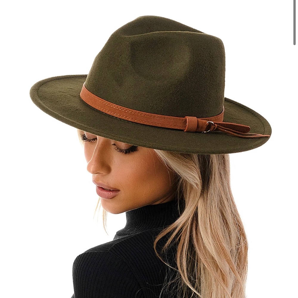 Marcus Adler The Hannah Panama Hat (olive) NWT